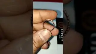 1.5mm Full Eternity Moissanite Diamond Wedding Band in 10k Rose Gold for Christie Stone DeJong