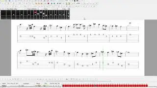 Ace attorney phoenix wright guitar tab \ tutorial -  Investigation ~ Cornered