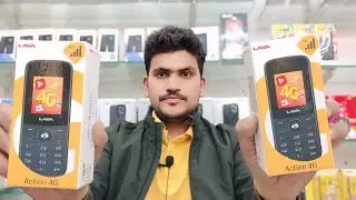 Распаковка телефона-клавиатуры LAVA Action 4G с поддержкой Jio 4G Sim 2025🔥🔥
