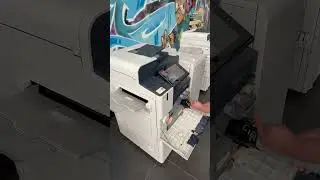 How to replace a toner from the Xerox AltaLink C8130 / C8135 / C8145 / C8155 / C8170? #xerox #howto