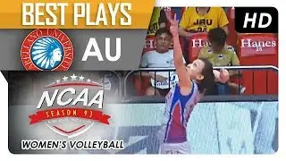 NCAA 93 WV: Regine Arocha stuns the JRU defense with a smart off-speed! | AU | Best Plays