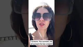 I scream, you scream, we all scream for ice cream | tongue-twister
