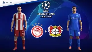Olympiakos v Bayer Leverkusen | UEFA Champions League 25/26 | Full Match | FC 26 - PS5™[4K]
