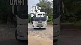Test Drive Truck Electric Mewah Dari Volvo, FM 6x4T Electric