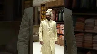 ElegantSherwani  #wedding #groom #style