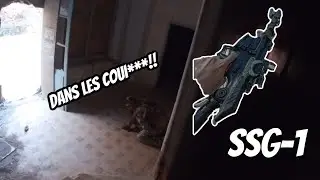 AIRSOFT AVEC LA R&Eacute;PLIQUE LA PLUS D&Eacute;TEST&Eacute;E ?! SSG-1 [TERRAIN SCALPEL]