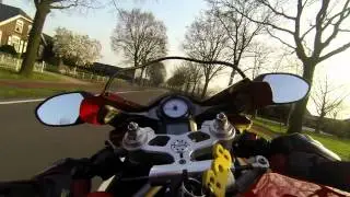 Ducati 749 acceleration with full silmoto exhaust system