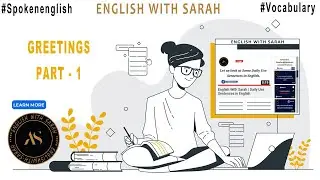Conversation | Greetings - Part-1 | English With Sarah