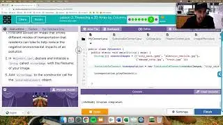 Code.org AP CSA U5L3 Traversing a 2D Array by Columns Part 2
