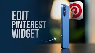 How to Edit Pinterest Widget on iPhone (tutorial)