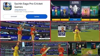 Sachin Saga Pro Cricket | New Update V.1.0.91 New Future Review New Cutscene New Wpl26 Gameplay 