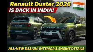 Renault Duster 2026 Is Back in India! All-New Design, Interior & Engine Details