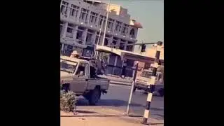 🇱🇾Major fire fighting going on in the streets of Tripoli city, Libya #libya #civilwar #war #clips