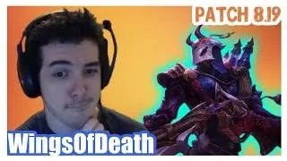 WingsOfDeath | JHIN + MORGANA vs RENGAR + THRESH | JHIN Adc | FULL Gameplay | Patch 8.19