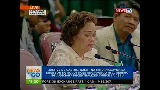 House hearing on impeachment complaint vs. Sereno (Part 1)