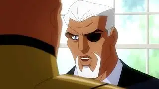 Lex Luthor vs  Ultraman -the blue kryptonite scene