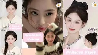 Quick & Easy Hairstyles Tutorial+Han So_Hee Makeup Tutorial*Korean Style