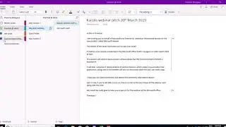 How to create a OneNote notebook, section and a page using your browser?