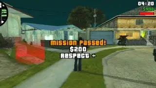 GTA San Andreas Game play (S) mission 