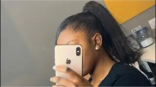 90s Side Swoop Ponytail