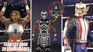 30 CURIOSIDADES del Fearless Pack en el WWE 2K25