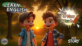 Learn 5 English Words Through Story | Word Stories: A Broken Promise and Sunset Forgiveness