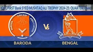 Full Highlights Baroda vs Bengal quarter final match😲🔥#syedmushtaqalitrophy#smat2024highlights#hardi