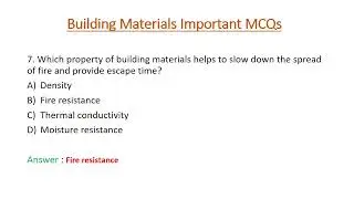 Topmost important civil engg building materials pyqs & interview questions & answers part-2#bmbc#ssc