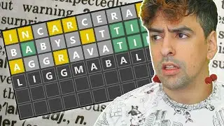 We Tried The Hardest Wordle Challenge There is.. Here's How it Went.