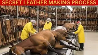 Inside the Horse Leather Factory &ndash; Full Process of Making Million Dollar Leather Products