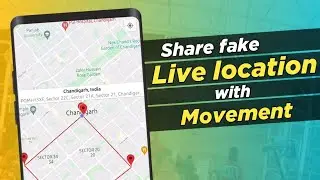 How to send fake live location with movement | Fake live location kaise send kare