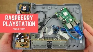 Installing a Raspberry Pi 3 in a Playstation 1 console