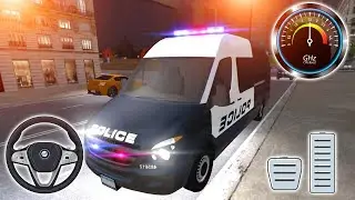 American Police Van Driving - Police Van Simulator 2022 - Android Gameplay