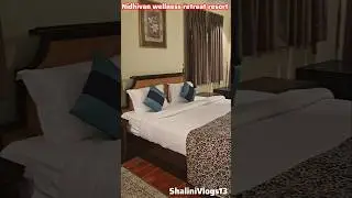 Beautiful Stay in Pench | Nidhivan Wellness Retreat Resort Room Tour 🌿🏡#PenchTrip#ResortVlog #shorts