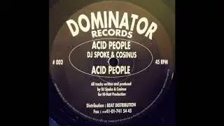 DJ Spoke & Cosinus - Acid People (Acid Tech Trance 1994)