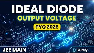 The output voltage in the following circuit is:(Consider ideal diode case)...| Doubtify JEE