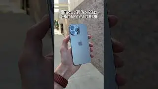 iPhone 15 Pro Max Camera Test! 5x Optical Zoom 🤯