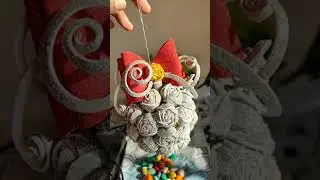 Christmas Decoration DIY watch in BLESSING ART #shorts #christmasshorts