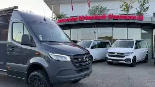 MERCEDES-BENZ Sprinter 190PS 4x4 3Liter V6 319 Rogus Roadtrip 595L Untersetzung Wohnmobil Kasten VAN