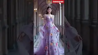 Stunning Colorful Wedding Dresses Covered in Flowers #weddingdresses #floralgown #bridalfashion