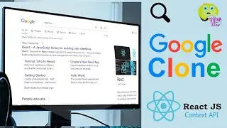 Google clone using React js and context API