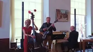 Inge Klinge trio live muziek band trio feest bruiloft festival evenement contrabas zang gitaar piano