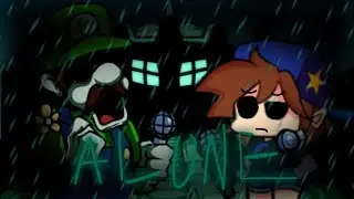 FNF Alone but beta luigi vs Ana   Friday Night Funkin'   FNF Cover