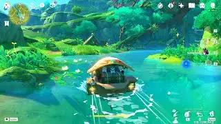 Genshin Impact Advanture - Boat riding Part 1