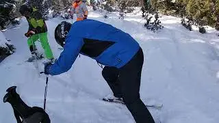 borovets skiing. christo Angelov march 2019