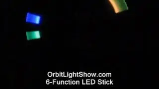 two 6-function LED sticks on strings