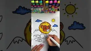 Forest Friends by MindclayArt Coloring Book #shorts #viralshorts #colorwithme #fyp