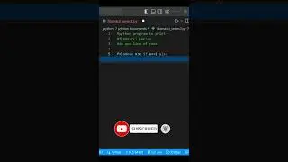 Python program to print fibonacci series in one lines of code💖👌#shorts #python