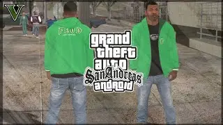 GTA V FRANKLIN (GREEN JACKET) STYLE RETEXTURE HD SKIN - GTA SA MOBILE