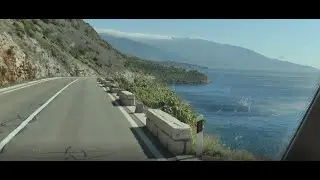 Kroatien 9.21 Teil2  Küstenstrasse: Was ist los? Von der Polizei rausgezogen und aufgehalten!
